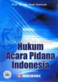 Hukum acara pidana Indonesia