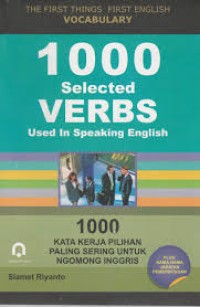 1000 Selected verbs used in speaking English