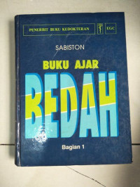 Image of Buku Ajar Bedah Bagian 1
