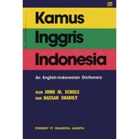 Kamus Inggris - Indonesia