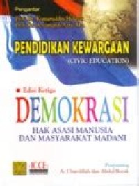 Pendidikan kewargaan demokrasi ham dan masyarakat madani