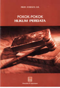 Image of Pokok-pokok hukum perdata
