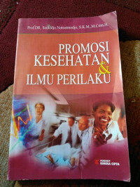 Image of Promosi kesehatan dan ilmu perilaku
