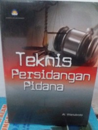Teknis persidangan pidana